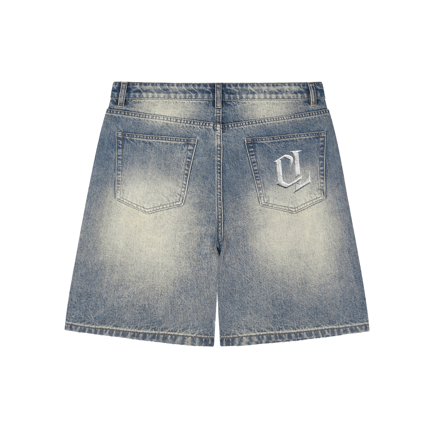 CL Distressed Denim Shorts