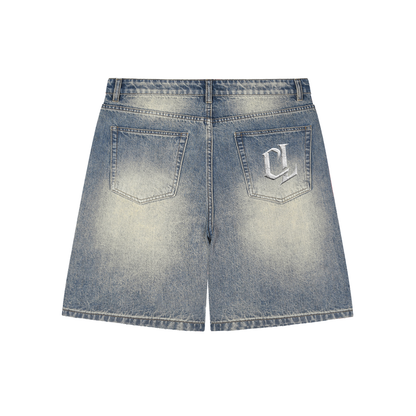 CL Distressed Denim Shorts