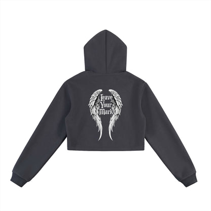 WMNS Leave Your Mark CL Cropped Zip-Up Hoodie