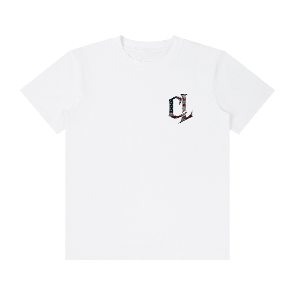 Unisex Cemented Memorial Tee White