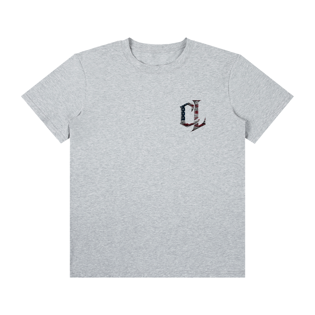 Unisex Cemented Memorial Tee Gray