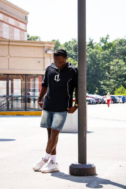 CL Piped Jersey Panel T-Shirt