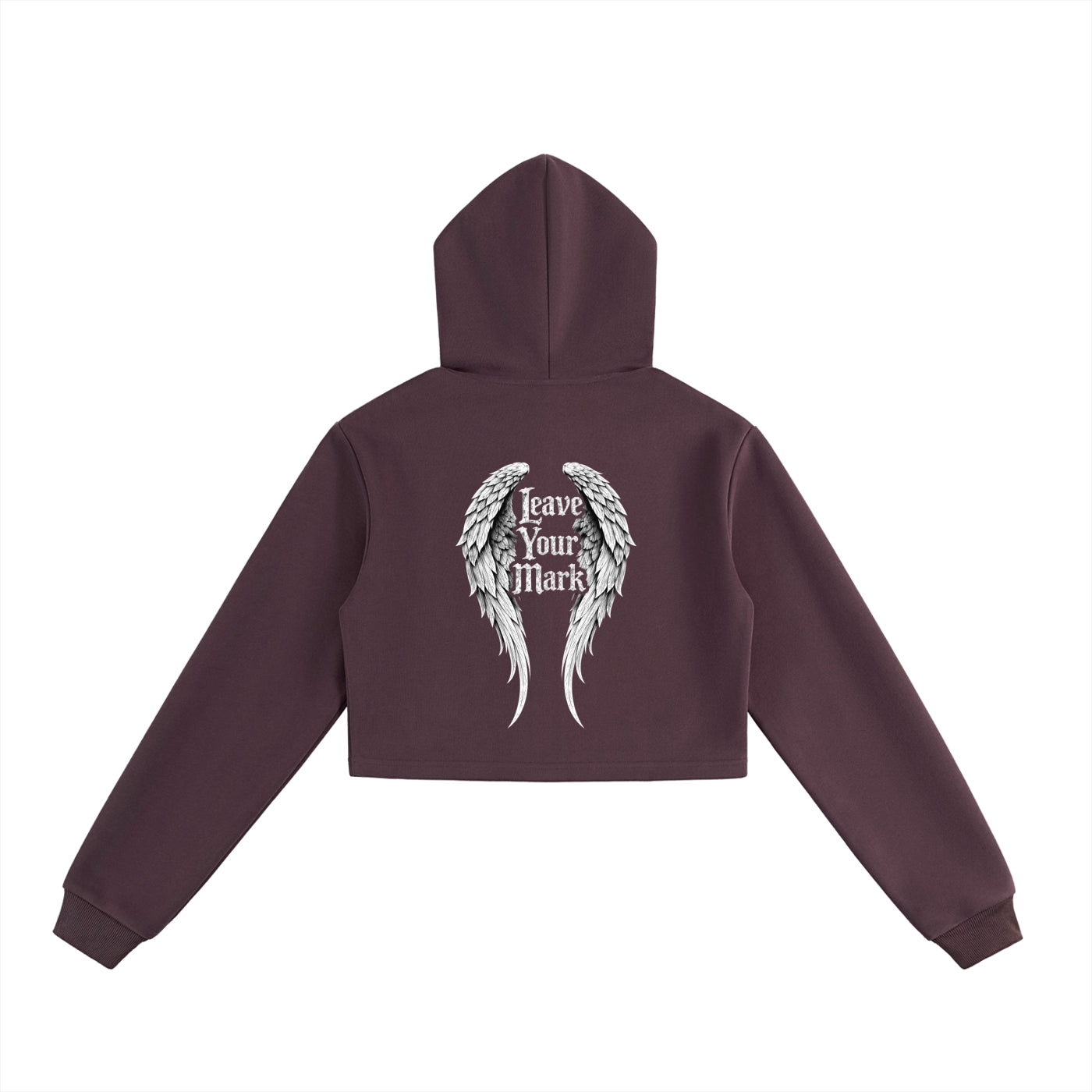 WMNS Leave Your Mark CL Cropped Zip-Up Hoodie
