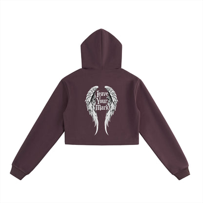 WMNS Leave Your Mark CL Cropped Zip-Up Hoodie