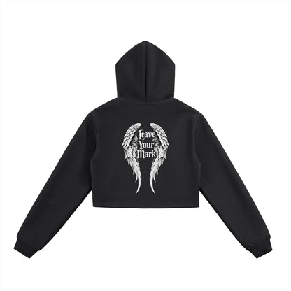 WMNS Leave Your Mark CL Cropped Zip-Up Hoodie