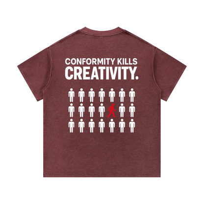 "Creators Leave Legacies" Waffle Tee